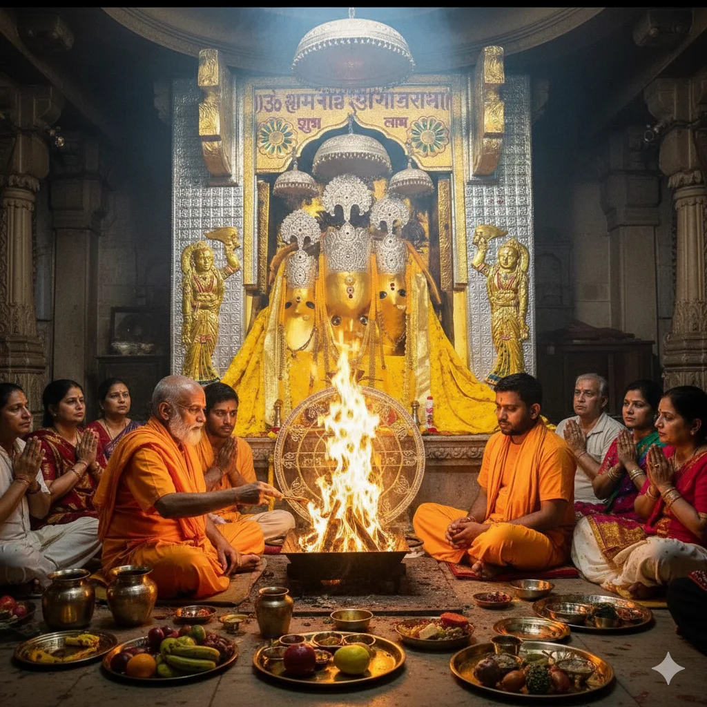 Baglamukhi hawan